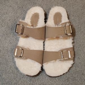 Madden Girl Fleece-Lined Birkenstocks